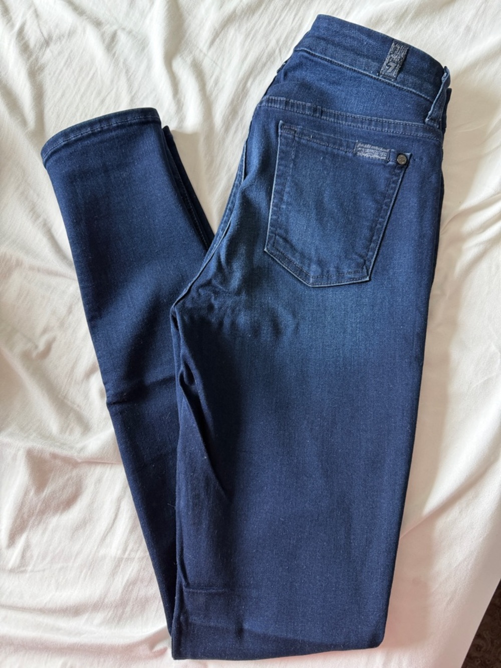 7 for all mankind dark Blue Women’s Stretch Jeans